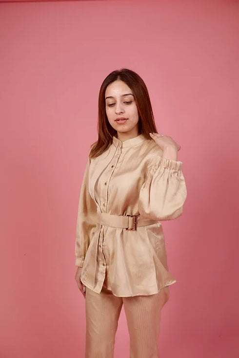 Stella Beige Coord Set